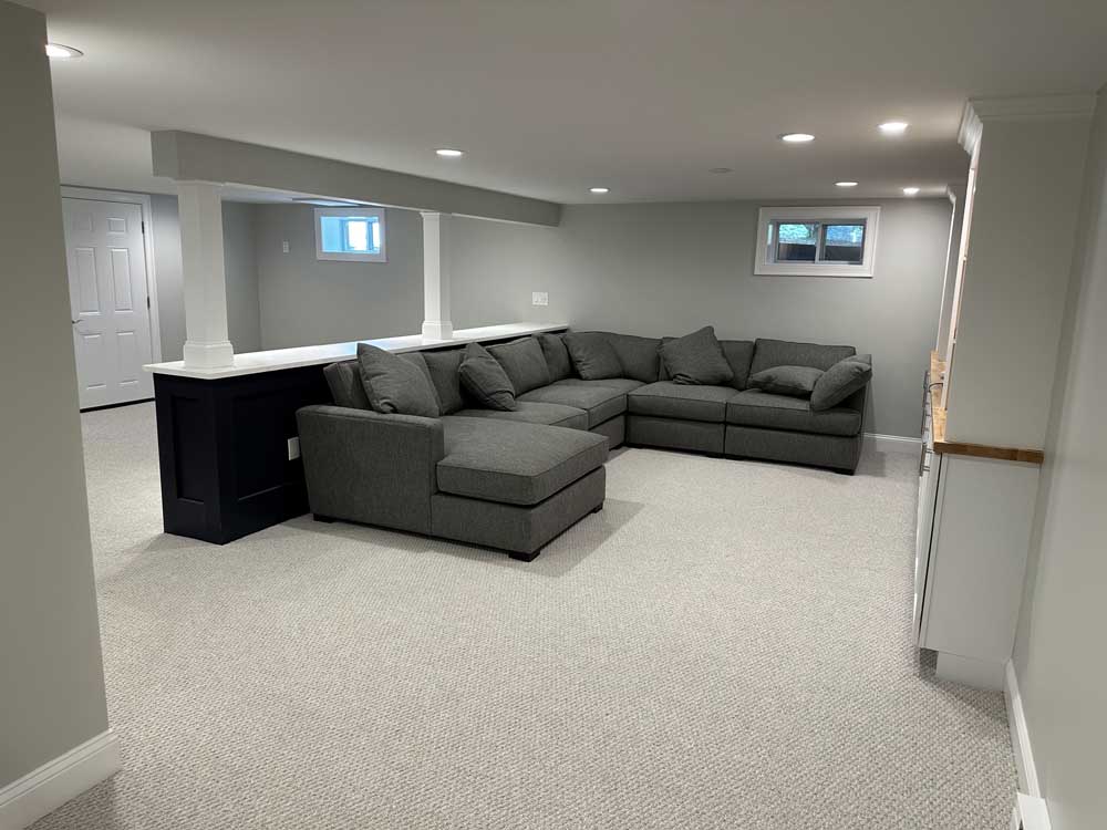 Basement remodel